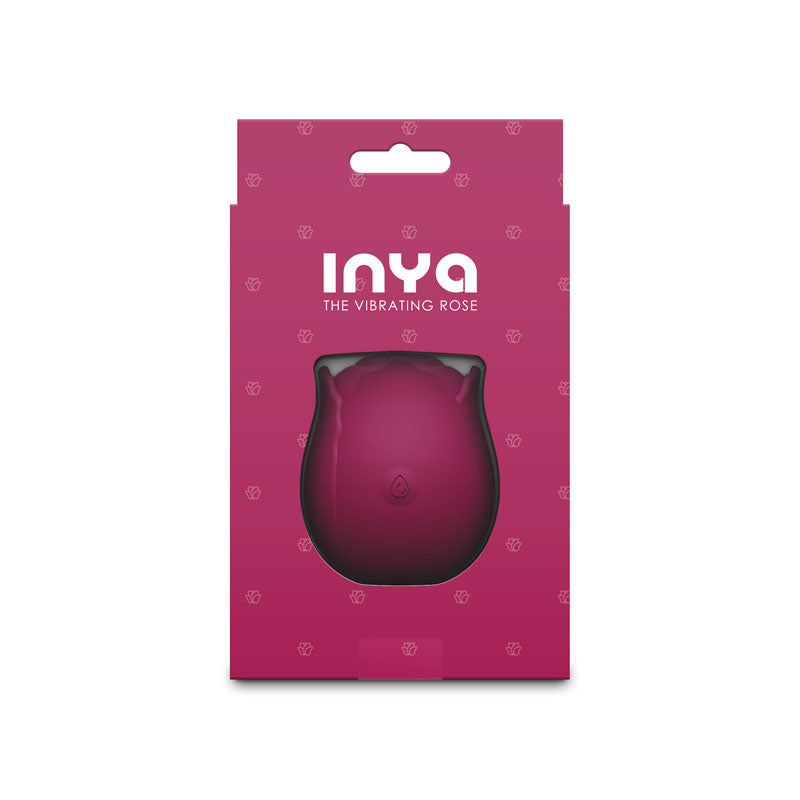 Inya Vibrating Rose - Multi-Function Vibrator - Red